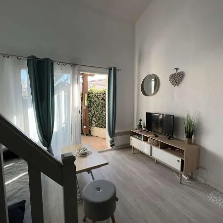 Apartment Pavillon T3 Avec Mezzanine, Parking, Piscine, Clim, Proche Et Commerces, Animaux Acceptes - Fr-1-702-31 Agde